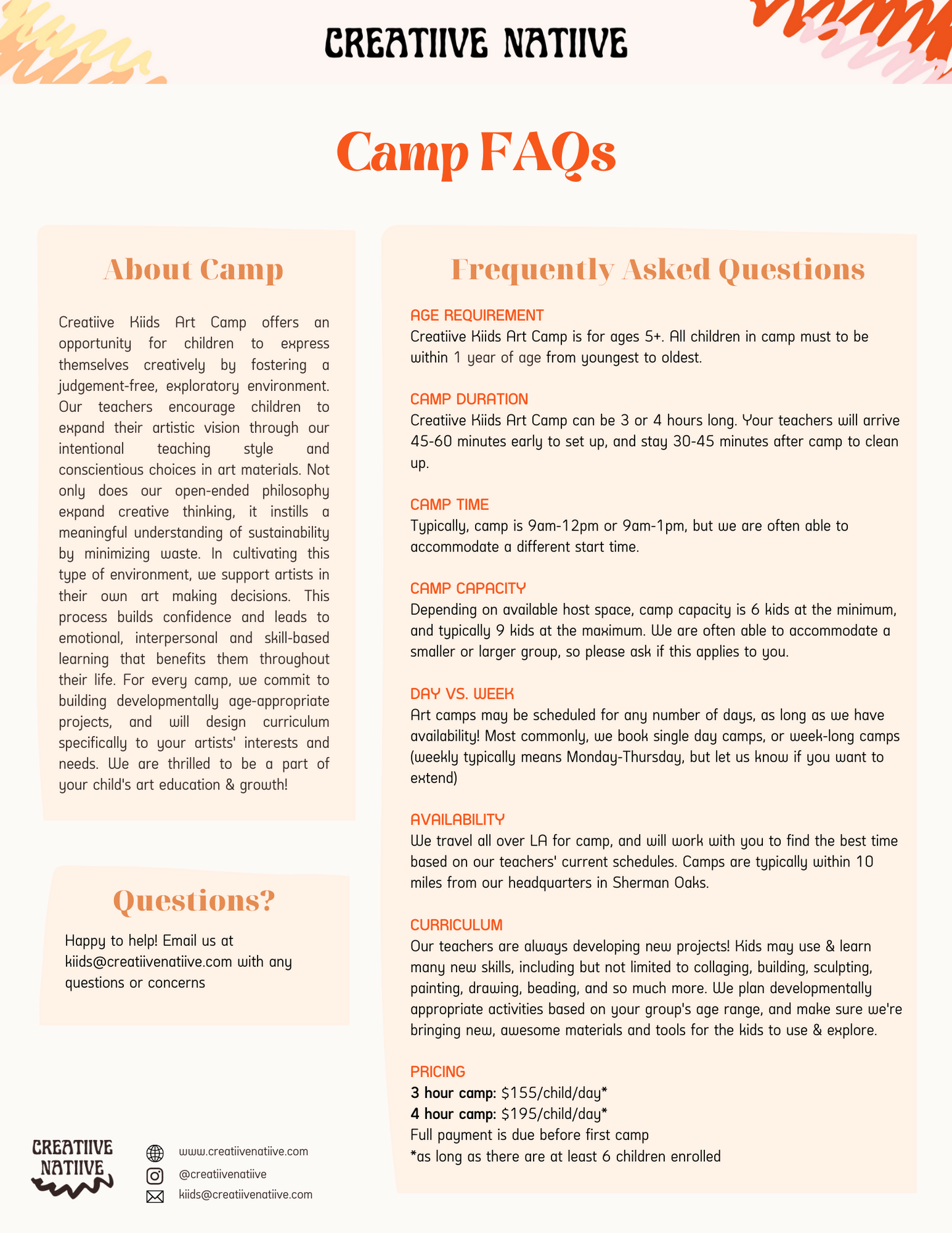 Samson Camp 11/3/23