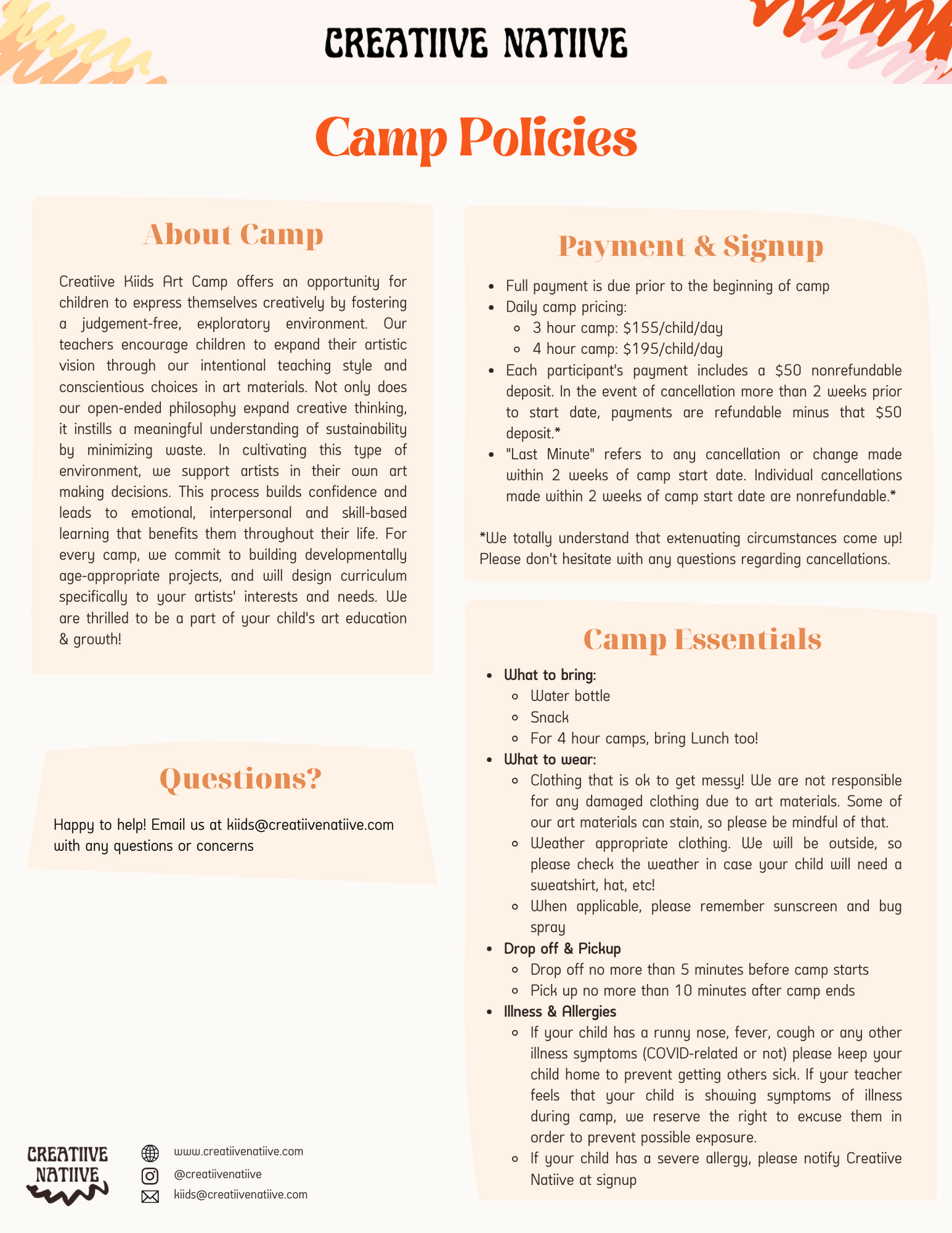 Samson Camp 11/3/23