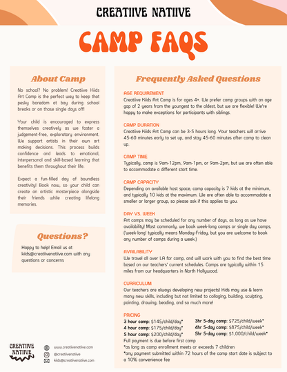 Rabin Camp | Nov 24th 930a-1230p