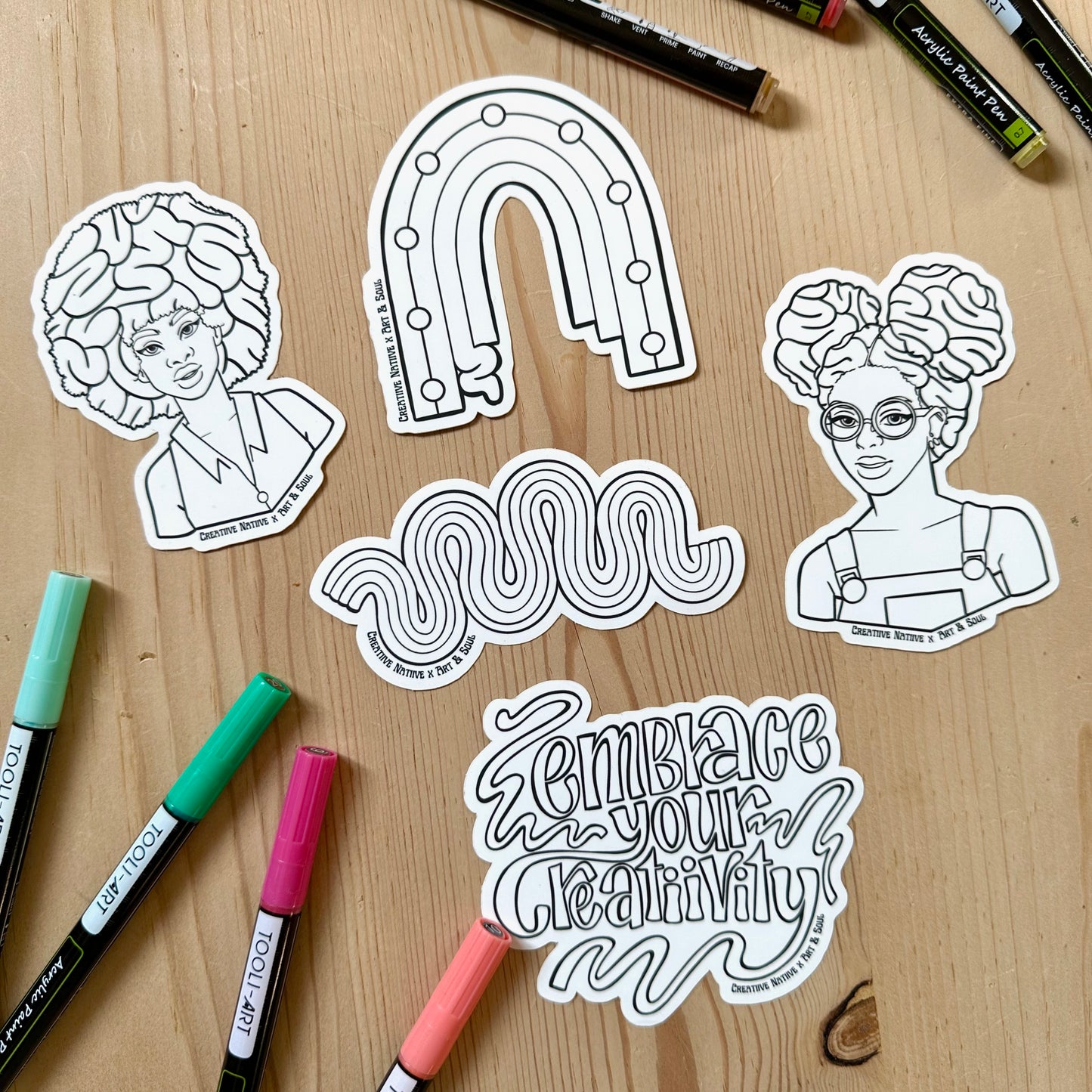 iinkables Sticker Pack (5 Stickers)