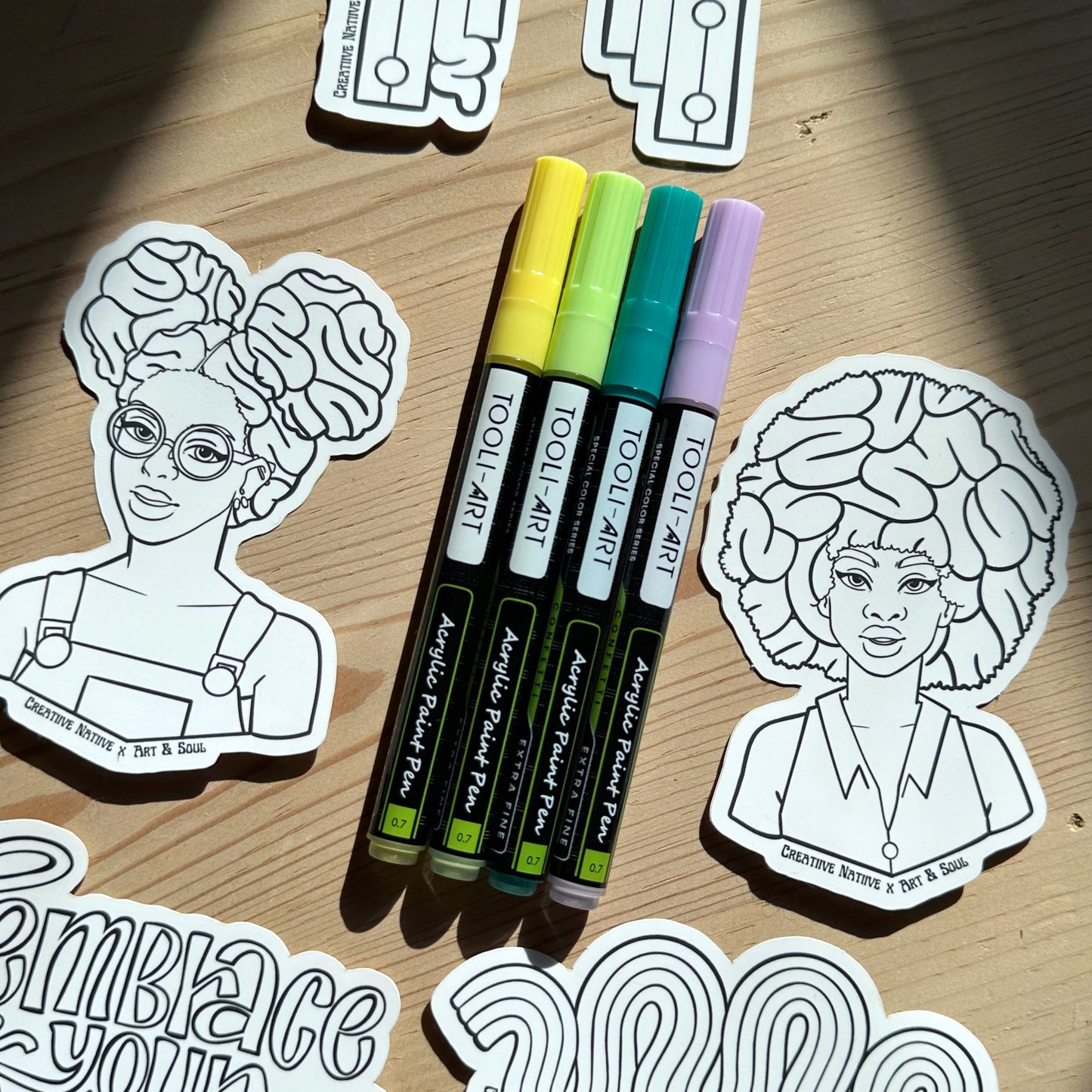 iinkables Sticker Pack (5 Stickers)