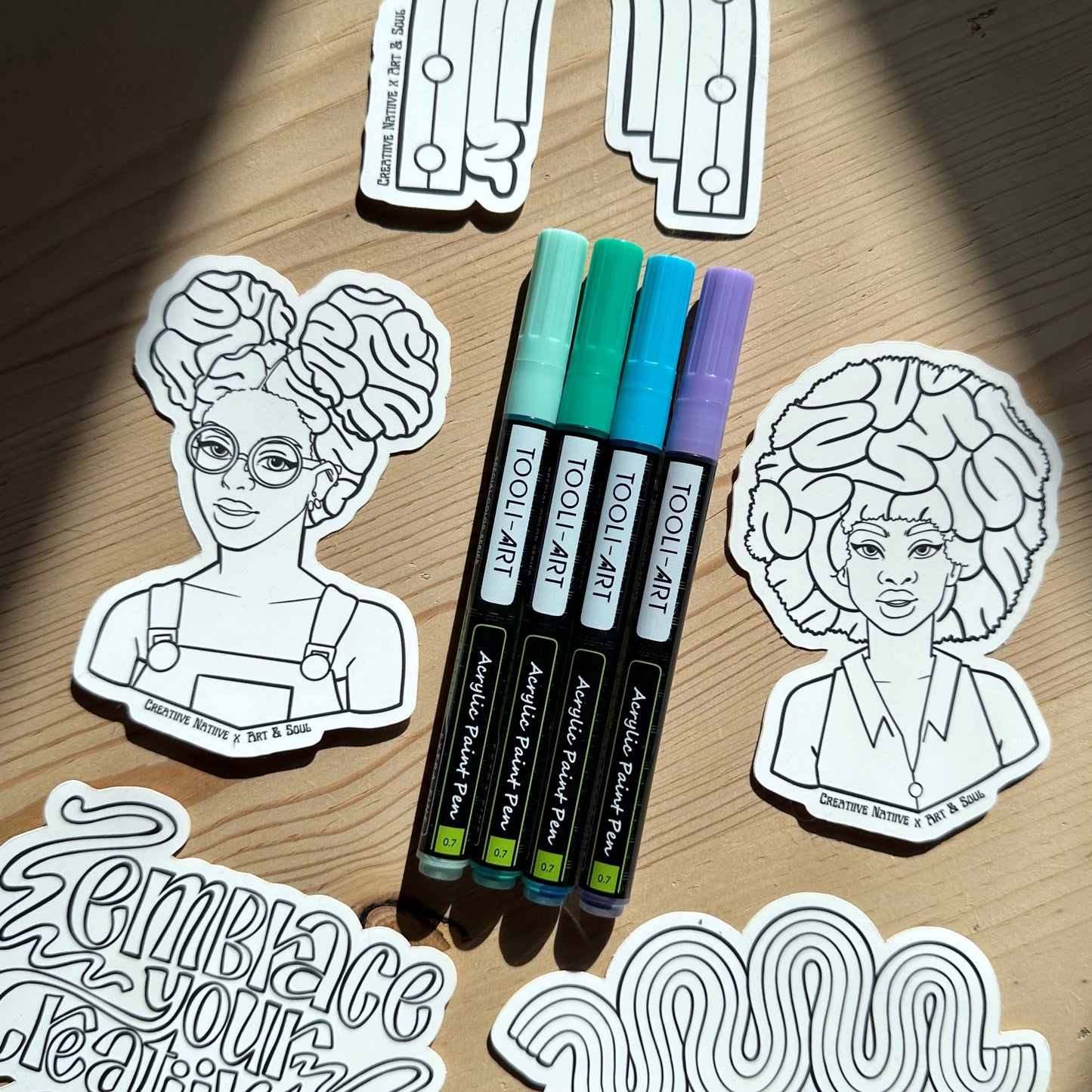 iinkables Sticker Pack (5 Stickers)